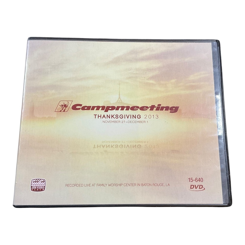 Campmeeting Thanksgiving 2013 DVD Set Jimmy Swaggart Family Worship Center